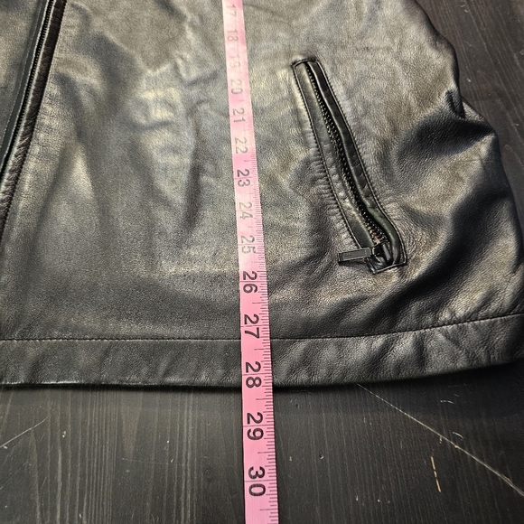 Roundtree Yorke Mens Lambskin Leather Jacket - Picture 9 of 13